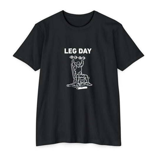 T-Shirt — "Leg Day" All Arms Fitness Tee